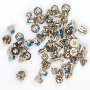 Screw compatible with iPhone 7, silver, full set 