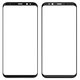 Housing Glass compatible with Samsung G955F Galaxy S8 Plus, (black)