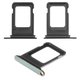 SIM Card Holder compatible with iPhone 12 Pro, iPhone 12 Pro Max, (dark blue, single SIM, pacific blue)