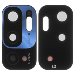Camera Lens compatible with Xiaomi Redmi Note 10 5G, black, M2103K19G, M2103K19C 