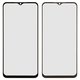 Housing Glass compatible with Samsung A235 Galaxy A23, (black)
