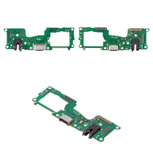 Flat Cable compatible with Realme 8, 8 Pro, headphone connector, charge connector, with microphone, Copy, charging board 
