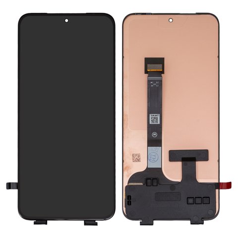 LCD compatible with Motorola Edge 30 Neo, black, without frame, Original PRC