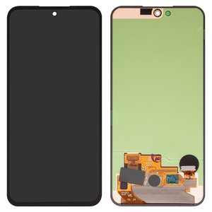 LCD compatible with Samsung A546 Galaxy A54 5G, black, without frame, Original PRC  