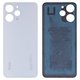 Housing Back Cover compatible with Xiaomi Redmi 12, (white)