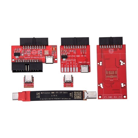 MiPi Tester Easy UFS BGA 254 ISP Adapter without an Encryption Chip