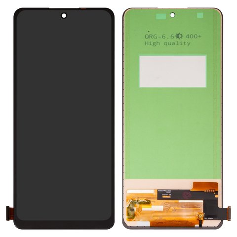 LCD compatible with Xiaomi Poco M7 Pro 5G , Redmi Note 14 4G, Redmi Note 14 5G, black, without frame, Copy, TFT , 159.6mm, 24117RN76G, 24117RN76O, 24094RAD4G, global version 