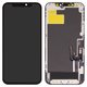 Дисплей для iPhone 12, iPhone 12 Pro, черный, с рамкой, AAA, (TFT), ZY, LTPS HD+