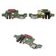 Flat Cable compatible with Tecno Spark 5 (KD7S), (headphone connector, charge connector, with microphone, with components, High Copy, charging board)