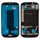 Marco de pantalla puede usarse con Samsung I9300i Galaxy S3 Duos, plateada