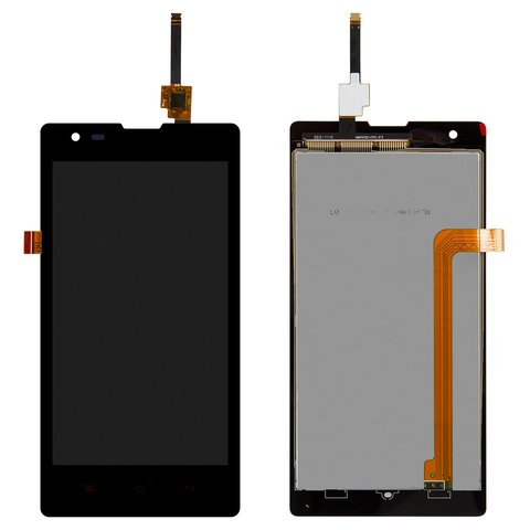 Pantalla LCD puede usarse con Xiaomi Red Rice 1S, negro, sin marco