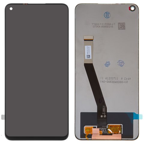 Pantalla LCD puede usarse con Xiaomi Redmi 10X 4G, Redmi Note 9, negro, sin marco, Original PRC , M2003J15SC, M2003J15SG, M2003J15SS