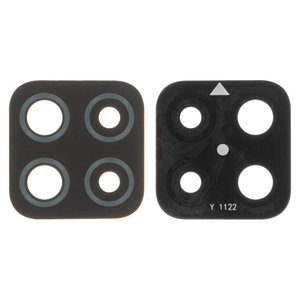 Vidrio de cámara puede usarse con Samsung A225 Galaxy A22, negro, sin marco