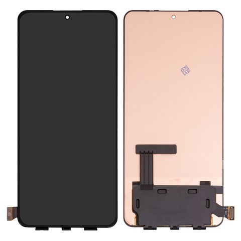 Pantalla LCD puede usarse con Xiaomi 12T, 12T Pro; Samsung, negro, sin marco, High Copy, OLED , 22071212AG, 22081212UG, 22081212G