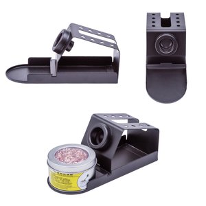 Soporte para cautines Mechanic HK M, con virutas para limpiar la punta