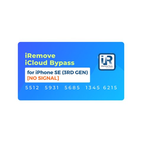 iRemove iCloud Bypass para iPhone SE 3RD GEN  [NO SIGNAL]