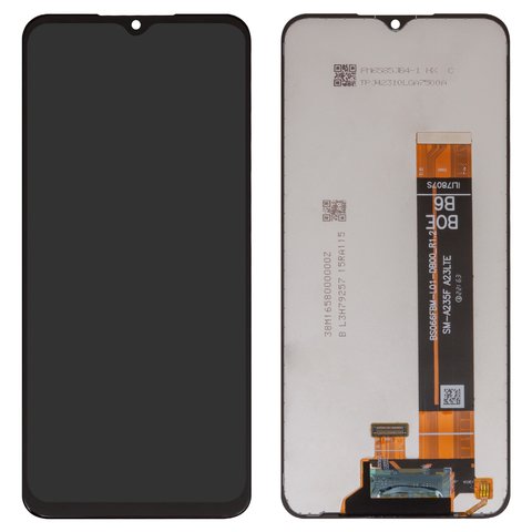 Pantalla LCD puede usarse con Samsung A235 Galaxy A23, negro, sin marco, Box