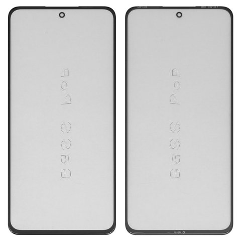 Vidrio de carcasa G+OCA PRO puede usarse con Realme 13 Plus, con película OCA, negro