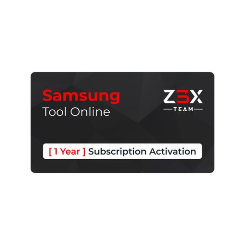 Activación Z3X Samsung Tool por 1 año