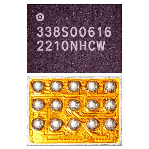 Microchip controlador de iluminación 338S00616 puede usarse con Apple iPhone 12, iPhone 13, iPhone 14, iPhone 14 Pro Max, iPhone 15, iPhone 16