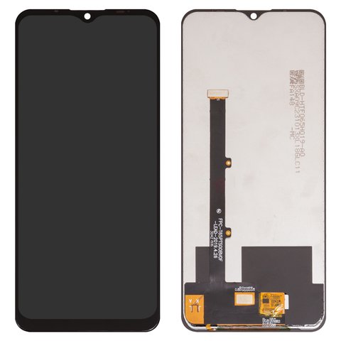 Pantalla LCD puede usarse con Meizu M10, negro, sin marco, High Copy, #FPC T65PTS00BV0F