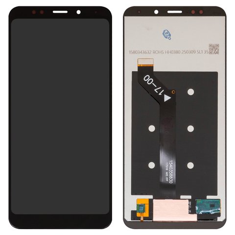 Pantalla LCD puede usarse con Xiaomi Redmi 5 Plus, negro, sin marco, Box 