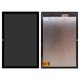 Pantalla LCD puede usarse con Blackview Tab 8, negro, sin marco, High Copy