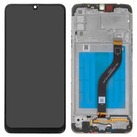 Дисплей для Samsung A207 Galaxy A20s, черный, с рамкой, Original PRC 