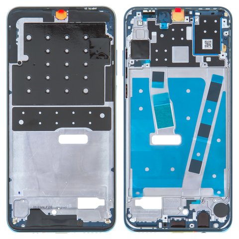 Середня частина корпусу для Huawei P30 Lite, синя, рамка кріплення дисплея