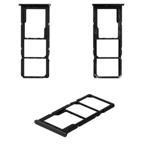 Держатель SIM карты для Samsung M515 Galaxy M51, черный