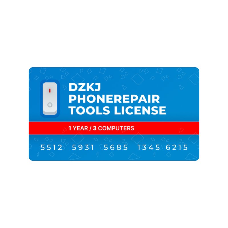 ЛіцензіяDZKJPhoneRepairTools(1рік/3комп