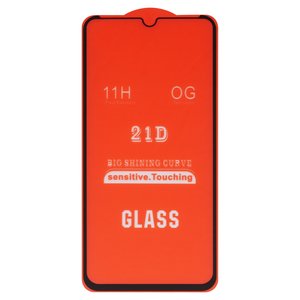 Защитное стекло для Huawei Honor 7C Pro 5,99", Y7 2018 , совместимо с чехлом, Full Glue, без упаковки , черный