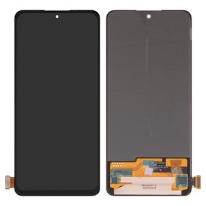Дисплей для Xiaomi Redmi Note 13 4G, чорний, без рамки, High Copy, OLED 