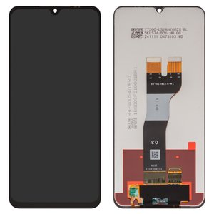 Дисплей для Samsung A057 Galaxy A05s, черный, без рамки, High Copy