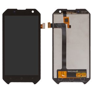 Дисплей для Blackview BV6000, BV6000S, чорний, без рамки, High Copy, MFP047244A