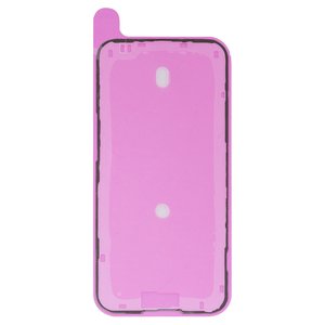 Стикер дисплея для Apple iPhone 15 Plus, Original, черный, adhesive