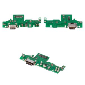 Шлейф для Motorola Moto G60s, коннектора зарядки, с микрофоном, High Copy, плата зарядки