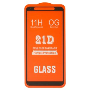 Захисне скло для Xiaomi Redmi 5, сумісне з чохлом, Full Glue, без упаковки , чорний
