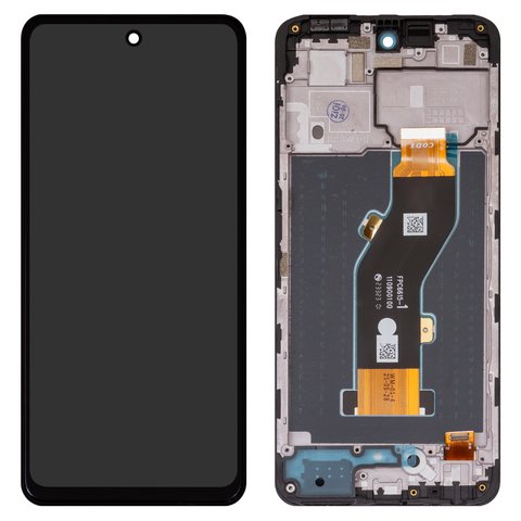 Дисплей для Infinix Smart 8 Plus X6526 , черный, с рамкой, High Copy, FPC6615