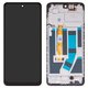 Дисплей для Oppo A58 4G, черный, с рамкой, (Box), 1540452110