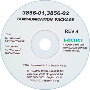 Програма синхронізації з комп'ютером HIOKI 3856-02 Програма синхронізації з комп'ютером HIOKI 3856-02